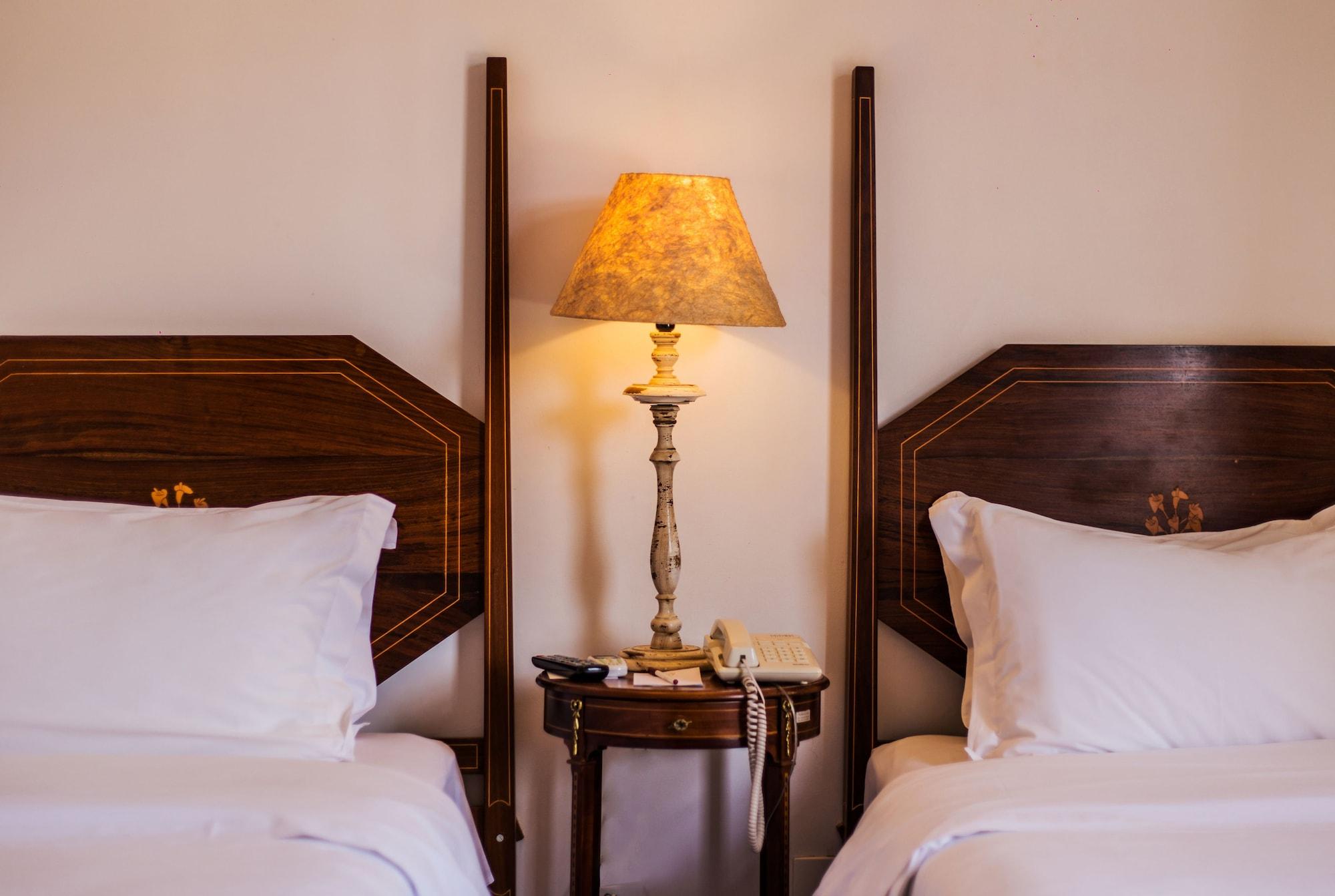 Hotel Solar Do Rosario Ouro Preto  Exterior photo A lamp on a bedside table