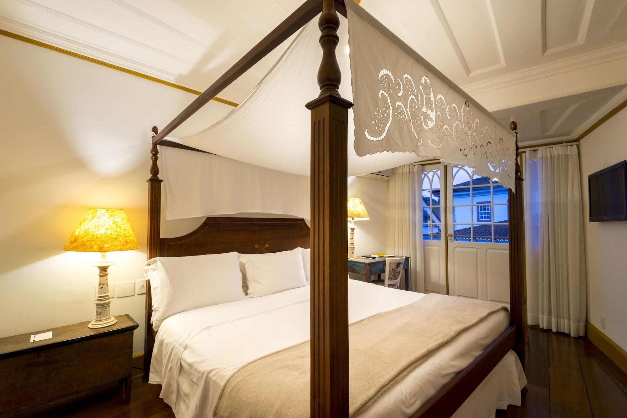 Hotel Solar Do Rosario Ouro Preto  Exterior photo A bedroom at the hotel