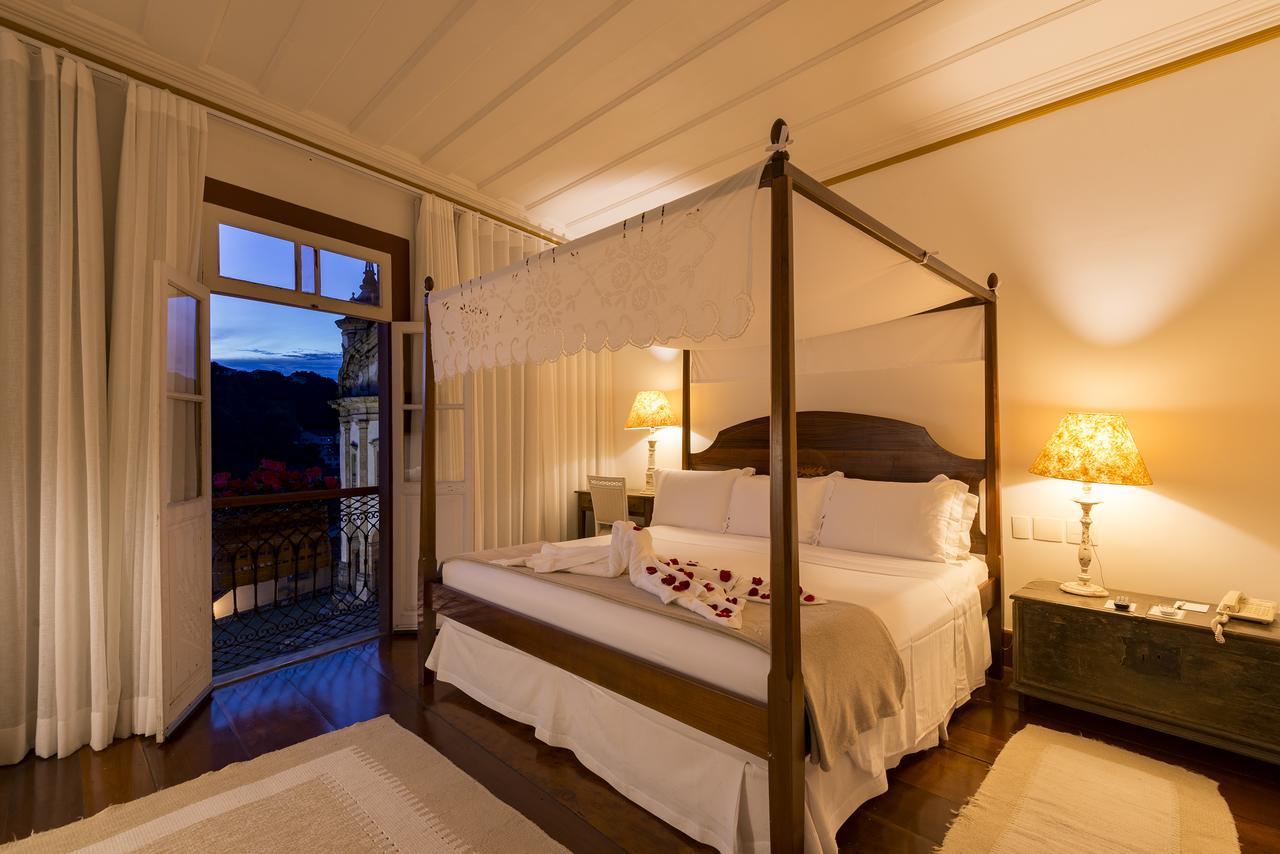Hotel Solar Do Rosario Ouro Preto  Exterior photo A bedroom at the hotel