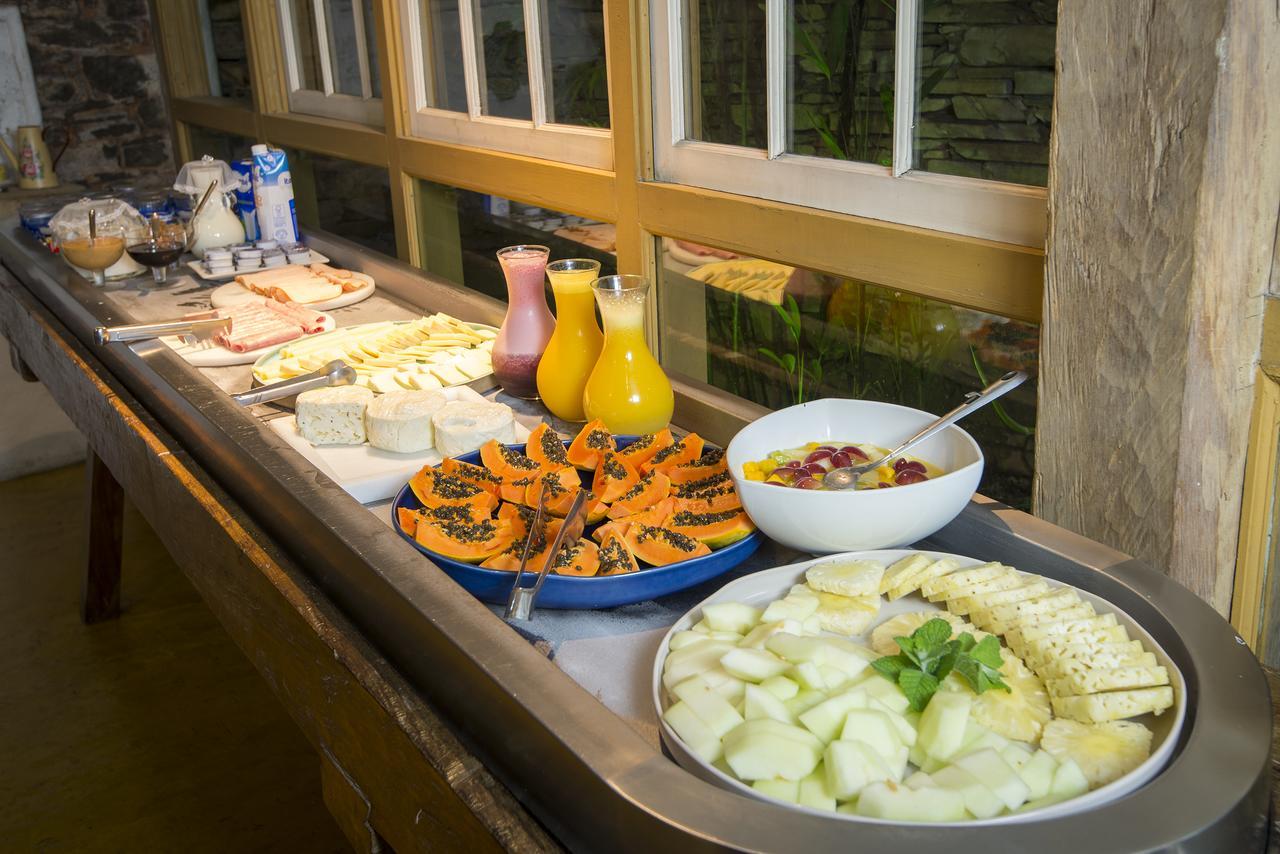 Hotel Solar Do Rosario Ouro Preto  Exterior photo A buffet at a hotel