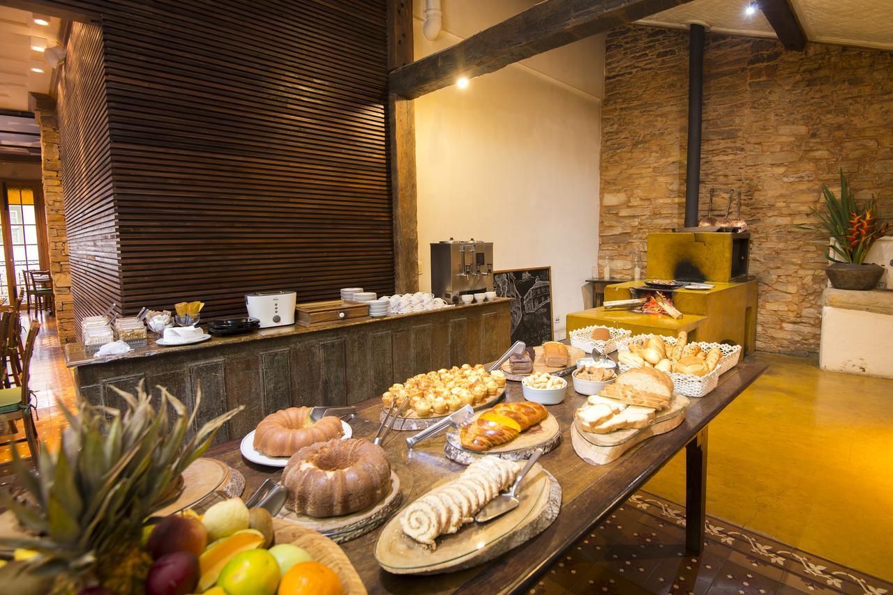 Hotel Solar Do Rosario Ouro Preto  Exterior photo A buffet at a hotel